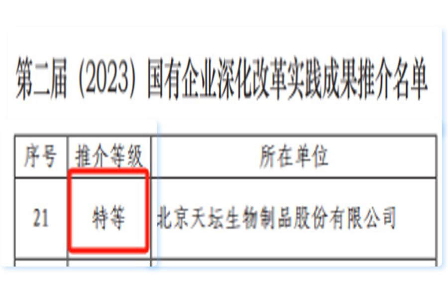 第二屆國有企業(yè)深化改革實(shí)踐成果推介名單-特等成果獎(jiǎng)